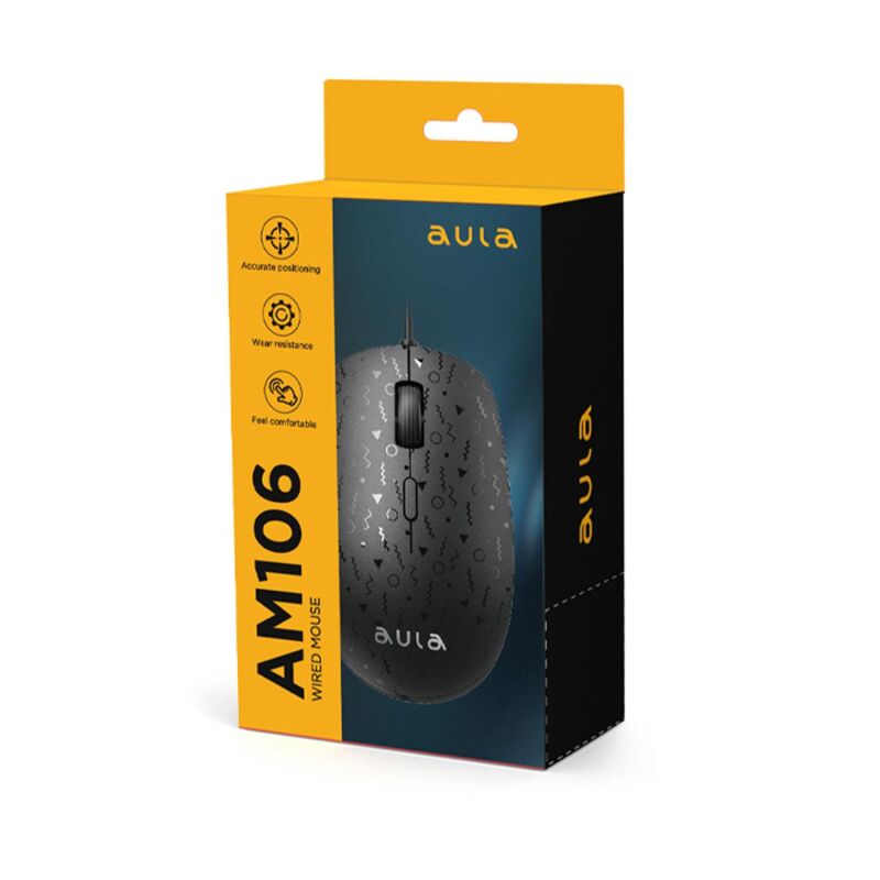 Aula AM106 1000-1600-2000 DPI USB Kablolu Optik Mouse - 5