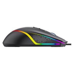 Aula F805 6400DPI RGB 7 Tuşlu Makro Optik Gaming Oyuncu Mouse - 6