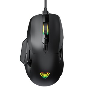 Aula F815 12800DPI Rainbow 7 Tuşlu Makro Optik Gaming Oyuncu Mouse - 1