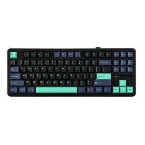 Aula F87 Mekanik RGB TKL Gray Switch Kablosuz Makrolu Hot Swap Klavye Siyah - 1