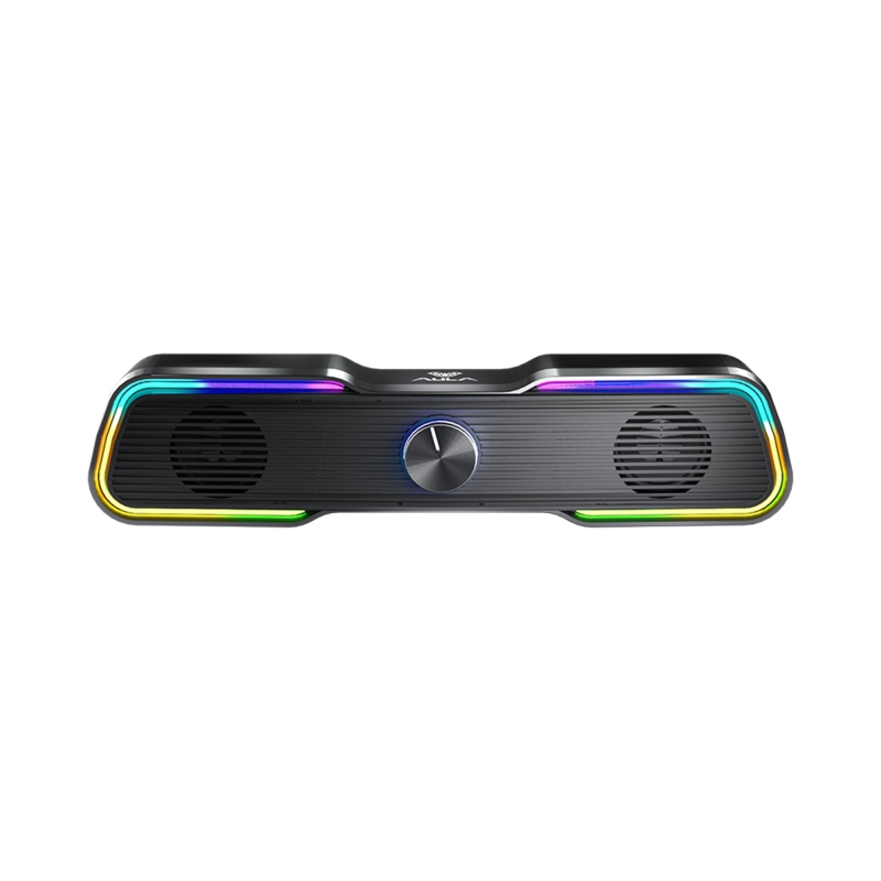 Aula N-169B AUX Stereo 2.0 RGB Masaüstü Gaming Oyuncu Hoparlör Speaker - 2