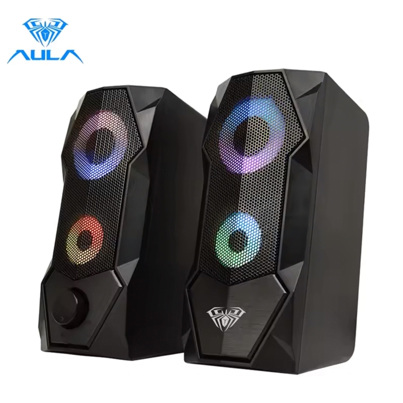 Aula N-301 10W Masaüstü RGB Gaming Oyuncu PC 1+1 Speaker Hoparlör - 1