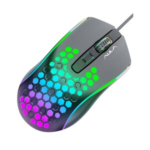 Aula S11 3600DPI RGB Optik Oyuncu Gaming Mouse - 2