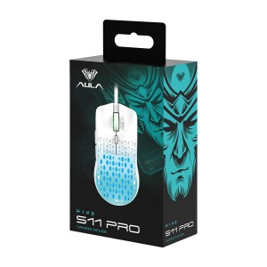 Aula S11 Pro 3600DPI RGB Optik Gaming Mouse Sarı - 6