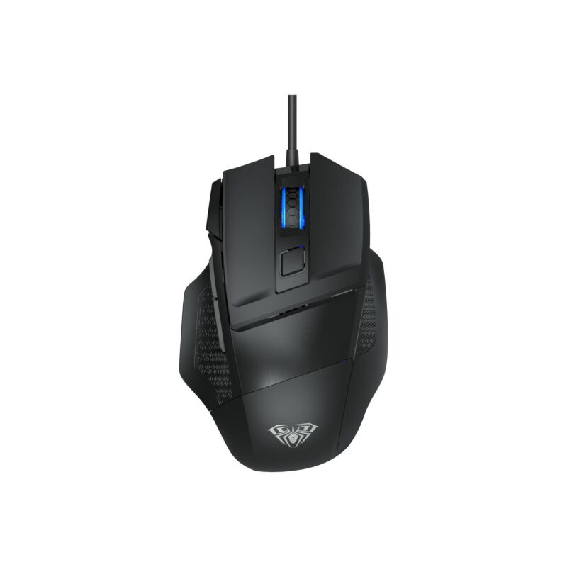 Aula S12 2400 DPI 7 Tuşlu Makrolu Kablolu Optik Gaming Oyuncu Mouse - 1