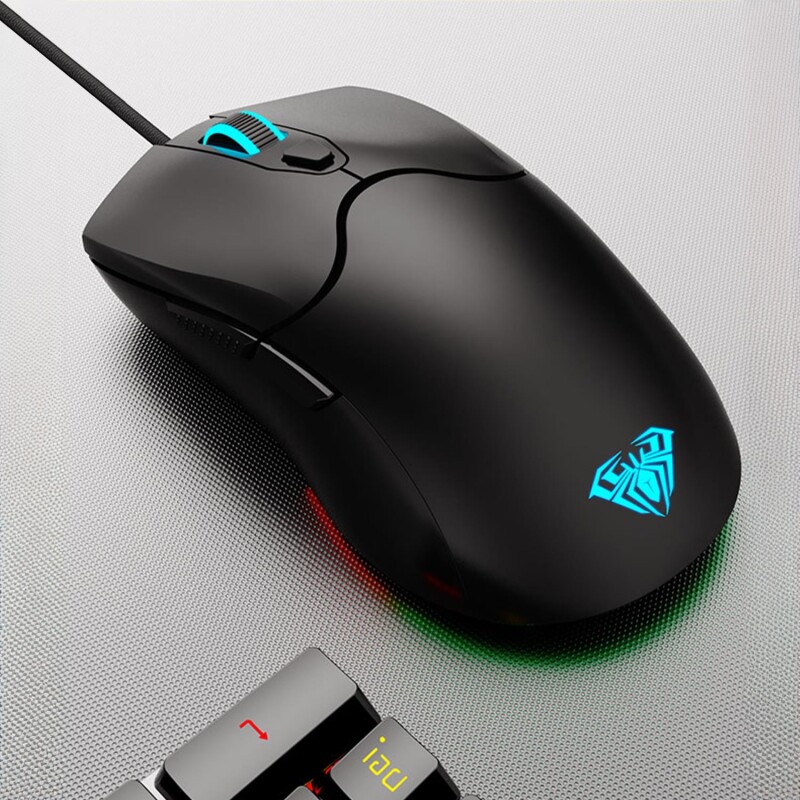 Aula S13 3600DPI RGB Optik Oyuncu Gaming Mouse - 3