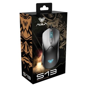 Aula S13 3600DPI RGB Optik Oyuncu Gaming Mouse - 8