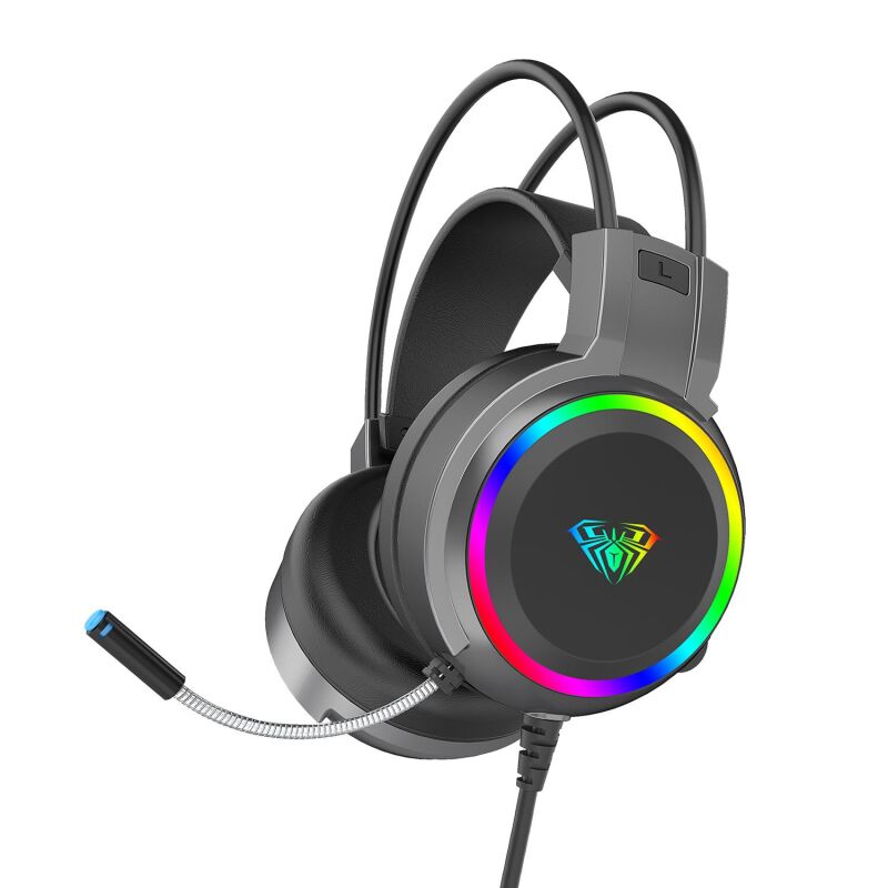 Aula S608 Rainbow 3.5mm + USB-A Gaming Oyuncu Kulaklığı - 2