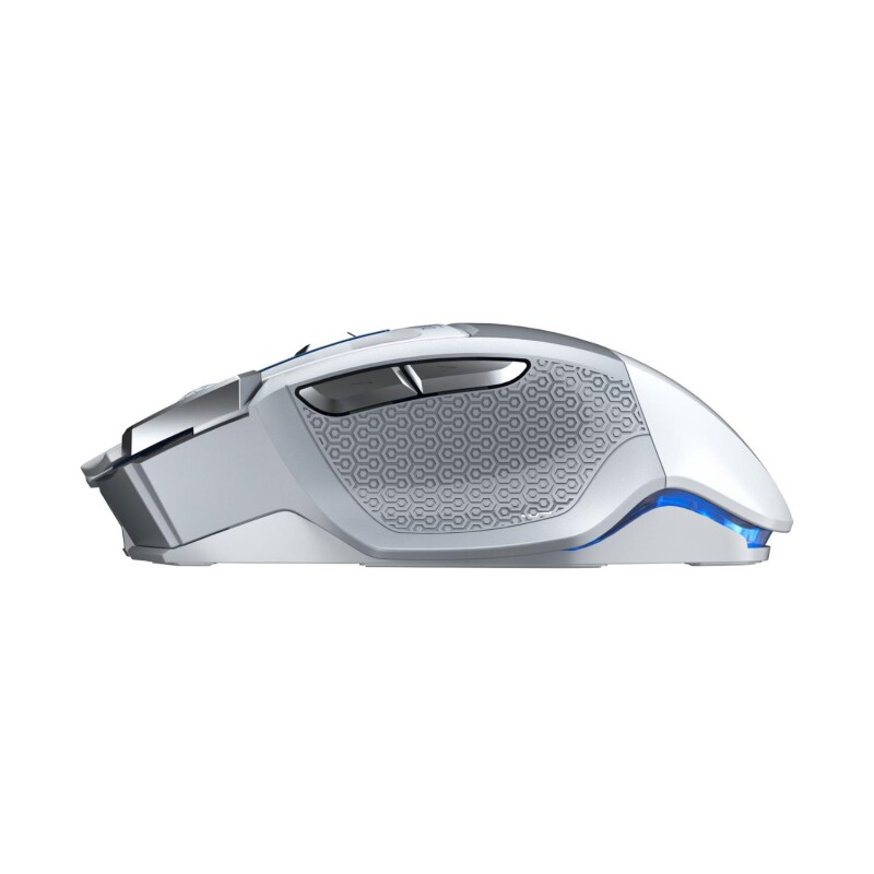 Aula SC550 4800DPI 7 Tuşlu Makrolu 2.4GHz Kablosuz Optik RGB Oyuncu Mouse Beyaz - 4