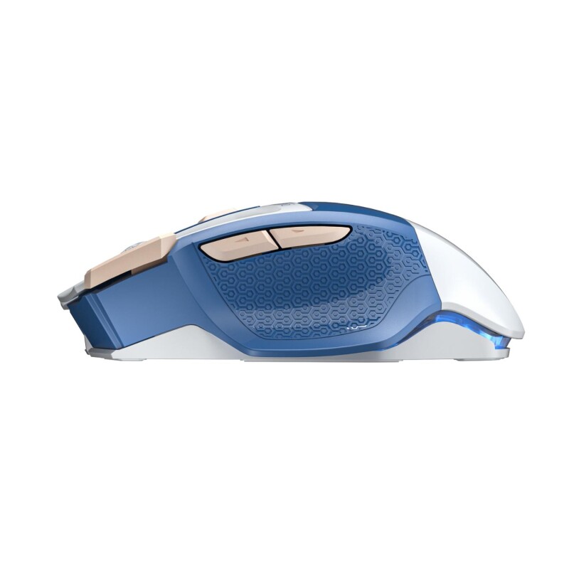 Aula SC550 4800DPI 7 Tuşlu Makrolu 2.4GHz Kablosuz Optik RGB Oyuncu Mouse Mavi - 4