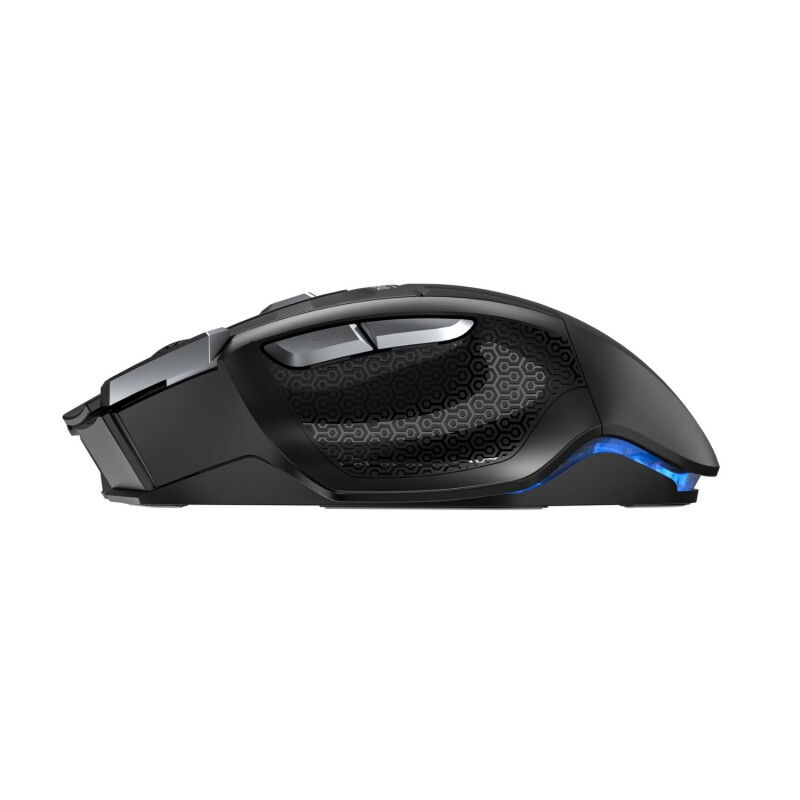 Aula SC550 4800DPI 7 Tuşlu Makrolu 2.4GHz Kablosuz Optik RGB Oyuncu Mouse Siyah - 4