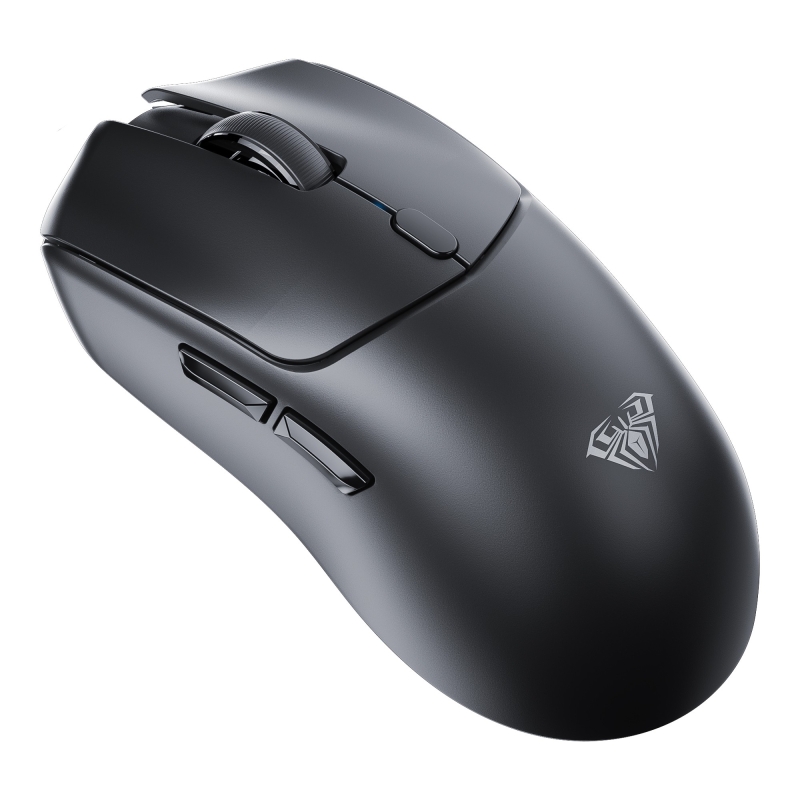 Aula SC580X Lightweight PAW3395 Sensör 10000 DPI 1000Hz Kablolu ve Kablosuz Gaming Oyuncu Mouse Siyah - 1