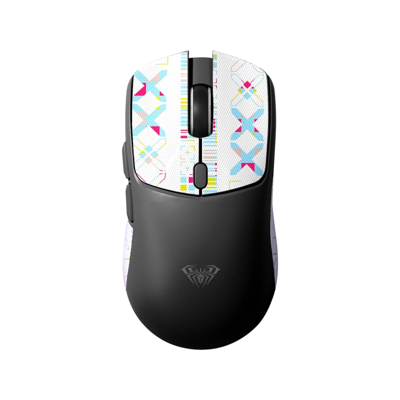 Aula SC580X Lightweight PAW3395 Sensör 10000 DPI 1000Hz Kablolu ve Kablosuz Gaming Oyuncu Mouse Siyah - 2
