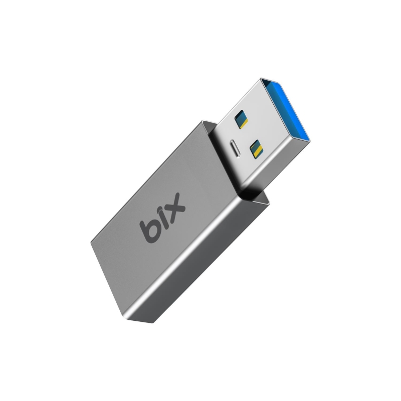 Bix ADP-03 USB-A 3.0 to Type-C 5A Hızlı Şarj Destekli Çevirici Dönüştürücü Adaptör - 3