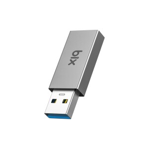 Bix ADP-03 USB-A 3.0 to Type-C 5A Hızlı Şarj Destekli Çevirici Dönüştürücü Adaptör - 2