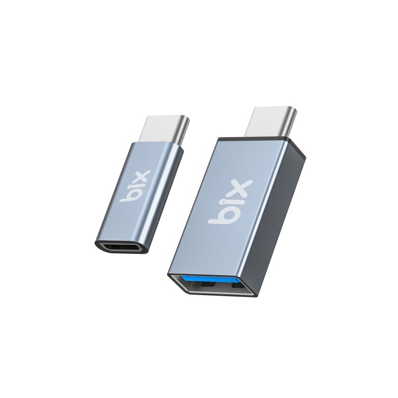 Bix ADP-04 Type-C to Micro USB ve USB-A 3.0 Çevirici Dönüştürücü Adaptör - 3