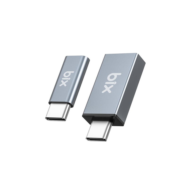 Bix ADP-04 Type-C to Micro USB ve USB-A 3.0 Çevirici Dönüştürücü Adaptör - 2