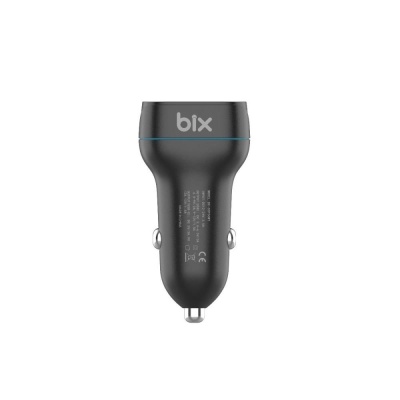 Bix BX-CCP36BK 36W QC 3.0 USB PD Araç İçi Hızlı Şarj Adaptörü Siyah - 1