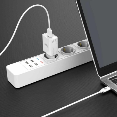 Bix BX-L10TA USB Şarj Cihazı ve Lightning Data Şarj Kablosu - 4