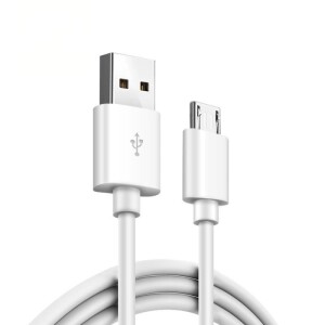 Bix BX-MC02C 3A Micro USB Data ve Şarj Kablosu Beyaz - 1