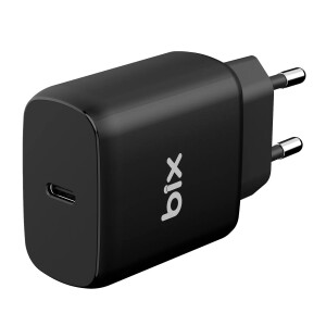 Bix BX-PD25TA 25W PD Hızlı Şarj Adaptörü Siyah - 1