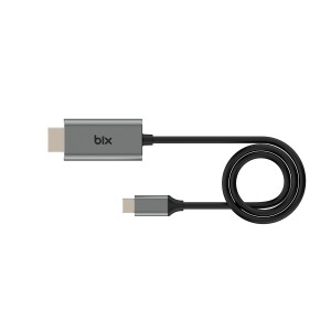 Bix BX02HB Type-C to HDMI 4K Multimedya Ses ve Görüntü Aktarım Kablosu 1.8 Metre - 4