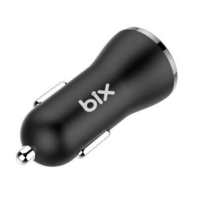 Bix Çift USB Çıkışlı QC 3.0 Araç Şarj Cihazı Beyaz - 5