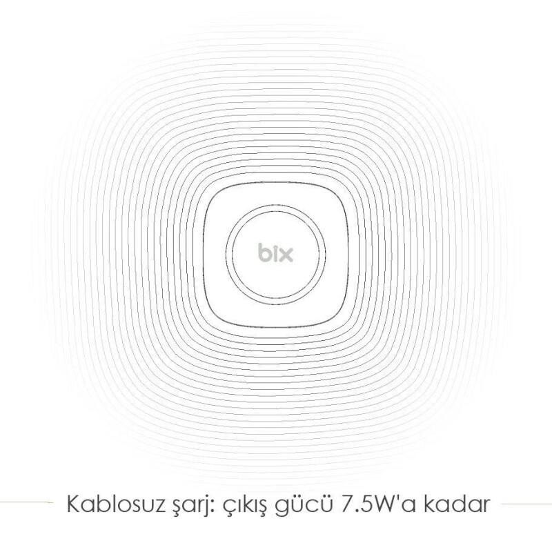 Bix Magic Plus Kablosuz Şarj Cihazı - 7