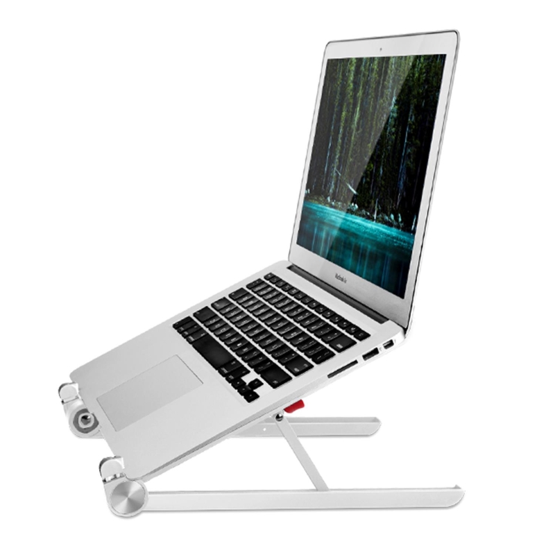 Bix Saiji X1 Alüminyum Notebook Laptop Standı Beyaz - 5