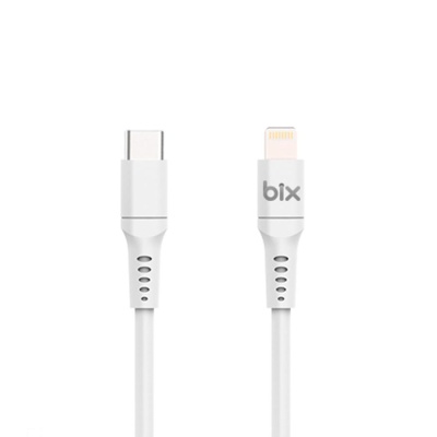 Bix Type-C to Lightning 3A Hızlı Şarj ve Data Kablosu - 1