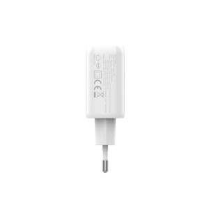 Bix ZH-2U41T 25W USB Type-C PD Çift Portlu Hızlı Şarj Cihazı Beyaz - 2