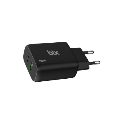 Bix ZH-2U41T 25W USB Type-C PD Çift Portlu Hızlı Şarj Cihazı Siyah - 2