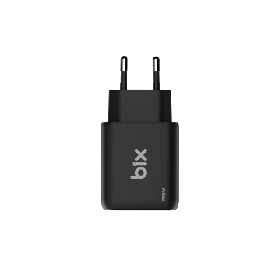 Bix ZH-2U41T 25W USB Type-C PD Çift Portlu Hızlı Şarj Cihazı Siyah - 3