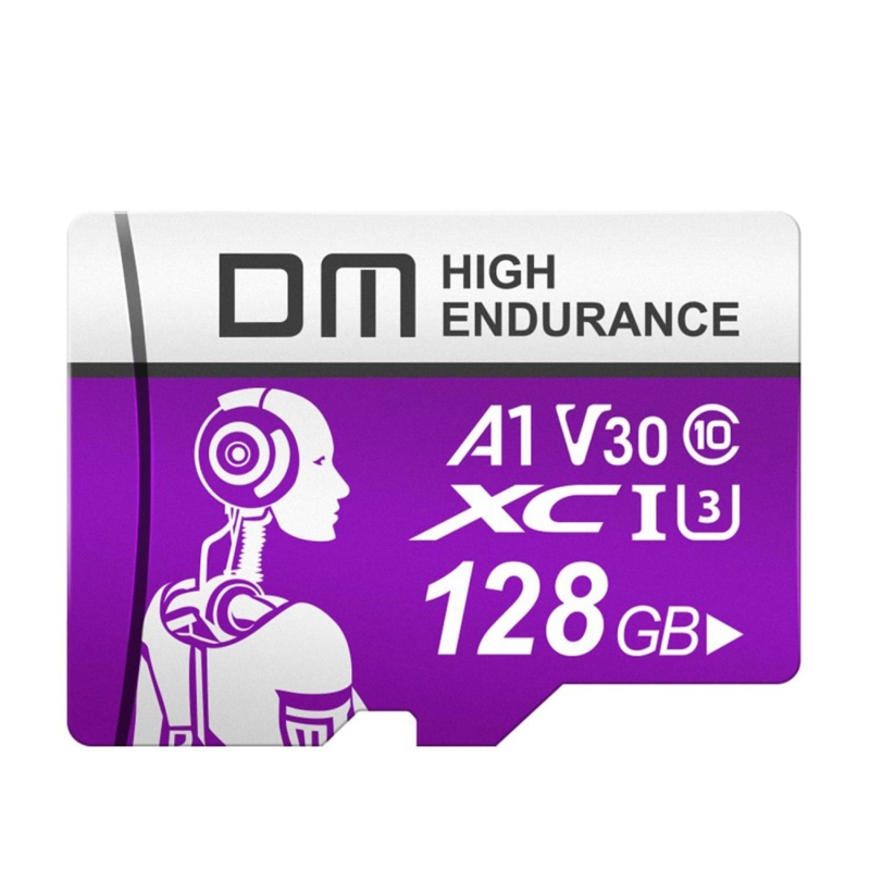 DM 128GB Class 10 A1 V30 95MB/s Micro SD Hafıza Kartı - 1