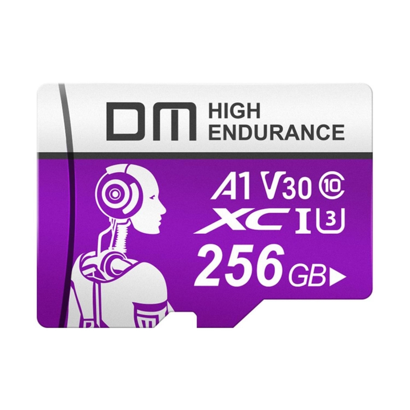 DM 256GB Class 10 A1 V30 95MB/s Micro SD Hafıza Kartı - 1