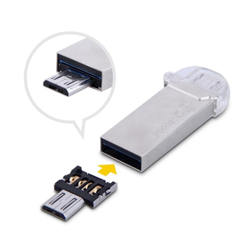 DM AD001 USB-A to Micro USB OTG Çevirici Adaptör - 2