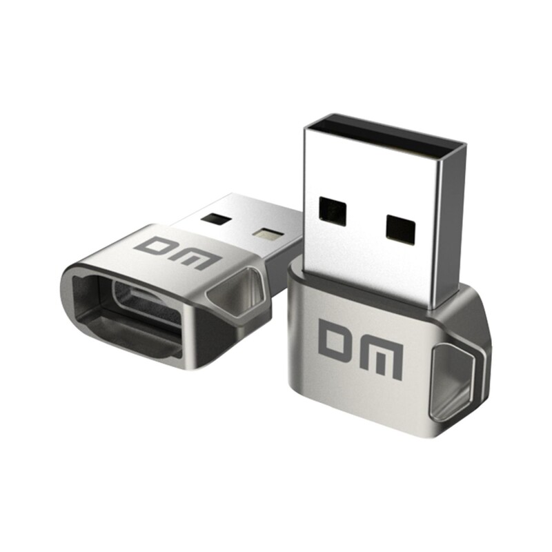 DM AD038 USB to Type-C Metal OTG Çevirici Dönüştürücü Adaptör - 6