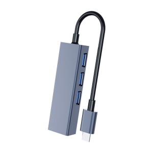 DM CHB002 Type-C to RJ45 100Mbps Ethernet ve USB Çoklayıcı Dönüştürücü - 3