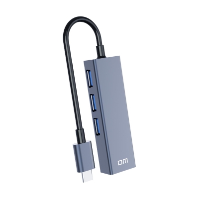 DM CHB002 Type-C to RJ45 100Mbps Ethernet ve USB Çoklayıcı Dönüştürücü - 4