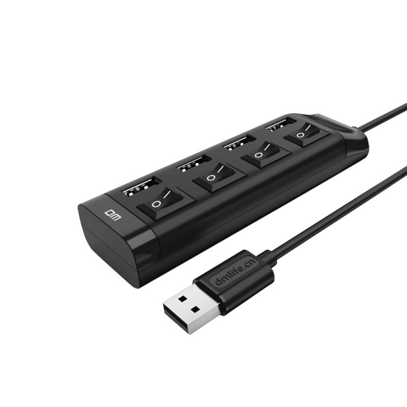 DM CHB005 4 Portlu USB 2.0 Anahtarlı Hub Çoklayıcı - 5