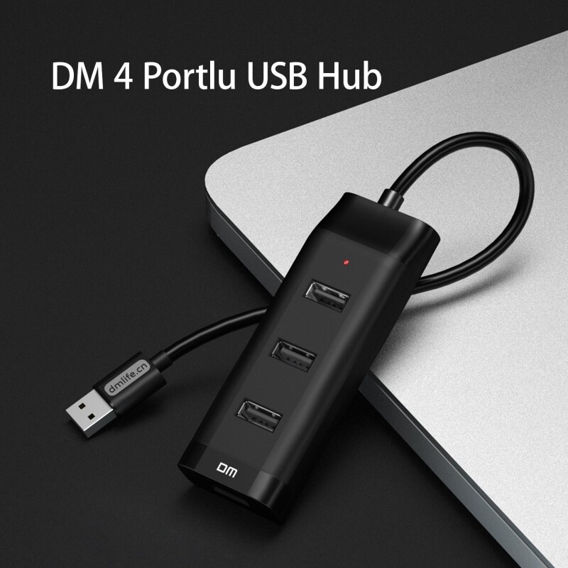 DM CHB006 USB 2.0 4 Portlu Hub Çoklayıcı - 5