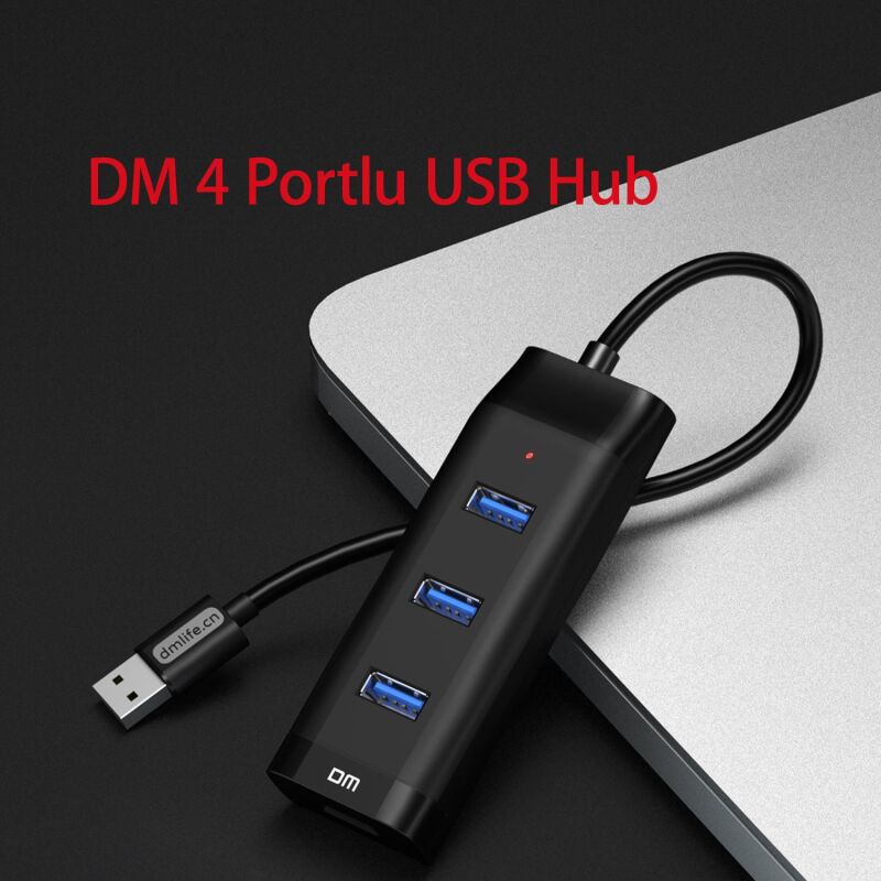 DM CHB007 USB 3.0 4 Portlu Hub Çoklayıcı - 5