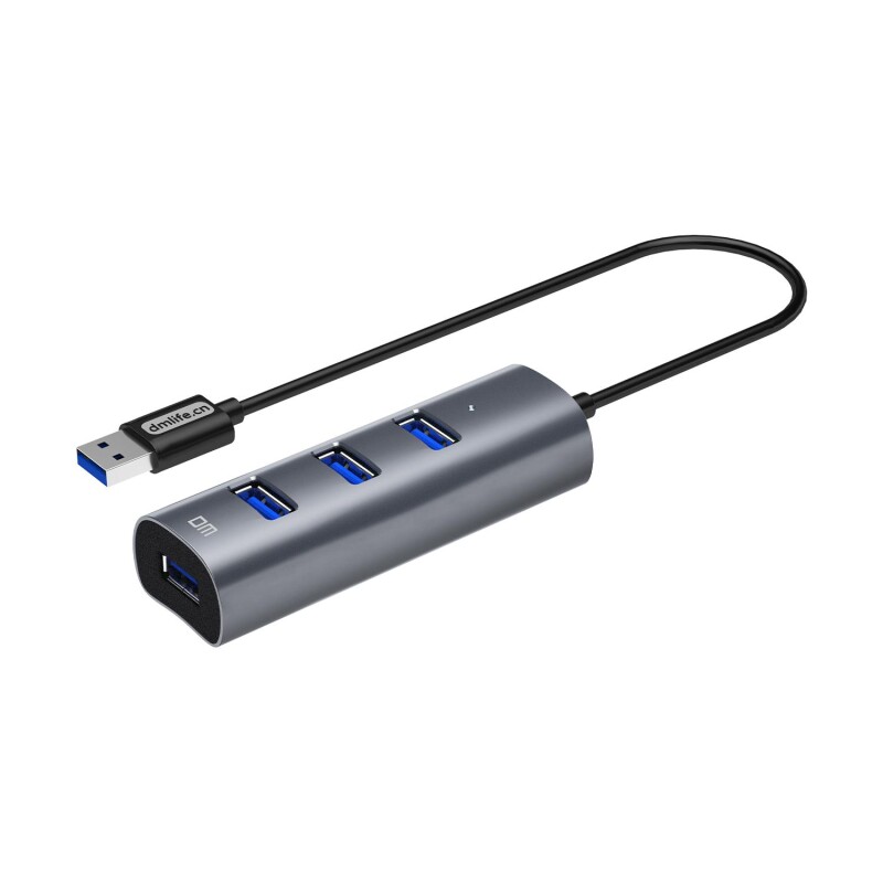 DM CHB009 USB 3.0 4 Portlu Alüminyum Hub Çoklayıcı - 1