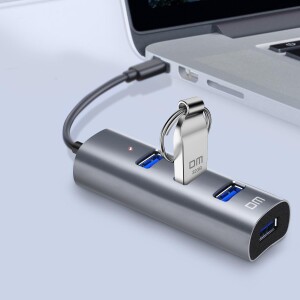 DM CHB009 USB 3.0 4 Portlu Alüminyum Hub Çoklayıcı - 5