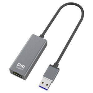 DM CHB019 USB 3.0 to RJ45 1000Mbps Gigabit Ethernet Dönüştürücü - 1