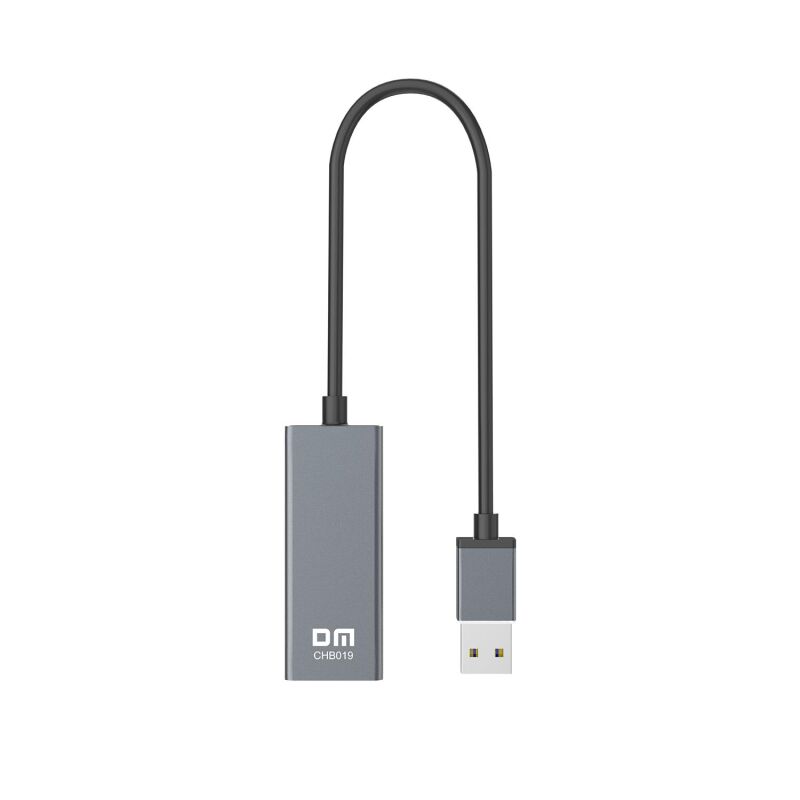 DM CHB019 USB 3.0 to RJ45 1000Mbps Gigabit Ethernet Dönüştürücü - 3