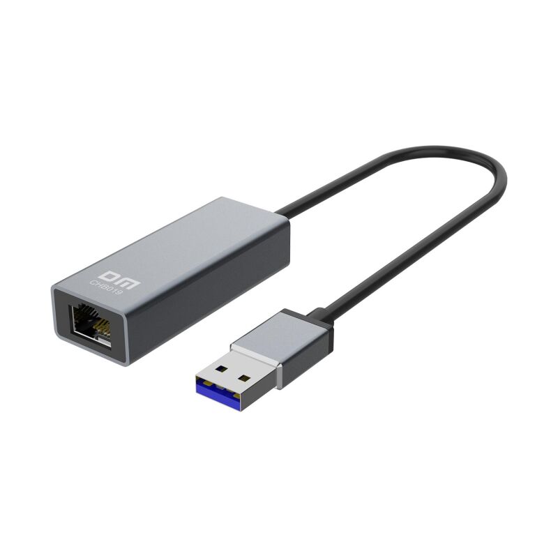 DM CHB019 USB 3.0 to RJ45 1000Mbps Gigabit Ethernet Dönüştürücü - 5