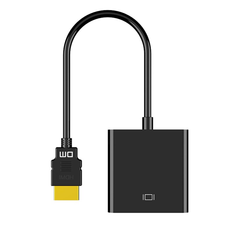 DM CHB020 HDMI to VGA Dişi Çevirici Adaptör Siyah - 3