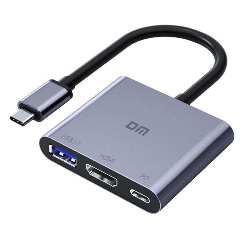 DM CHB026 Type-C to 4K HDMI USB 3.0 PD Çevirici Dönüştürücü - 2