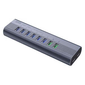 DM CHB027 10 Portlu USB3.0 + Type-C Çoklayıcı Hub - 1